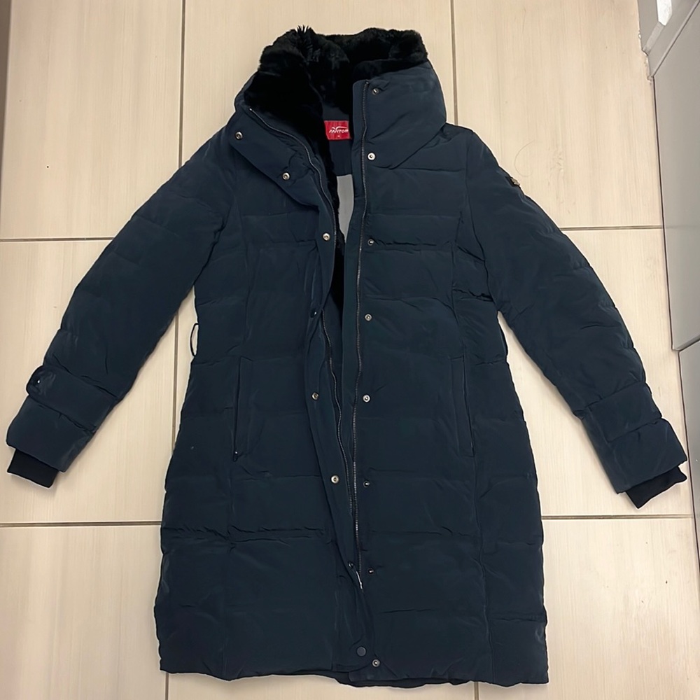 Fantom Duck Feather 100% Down Padding Long Coat Jacket Winter